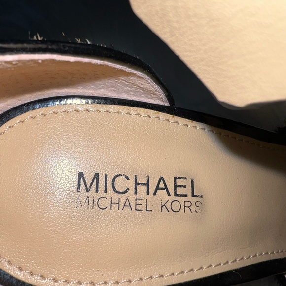 Michael Kors calf hair leopard print strappy heel. Women’s size 7M - Picture 7 of 8